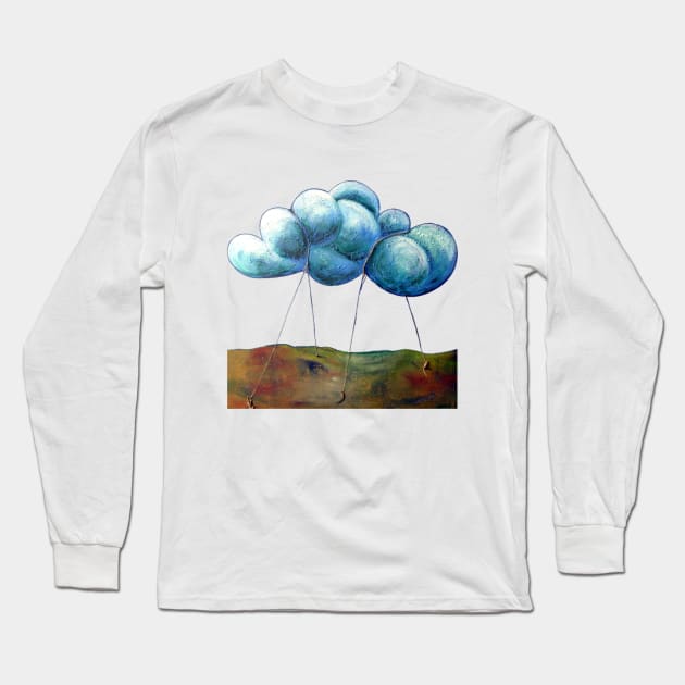 Cloud Tied Long Sleeve T-Shirt by Timone